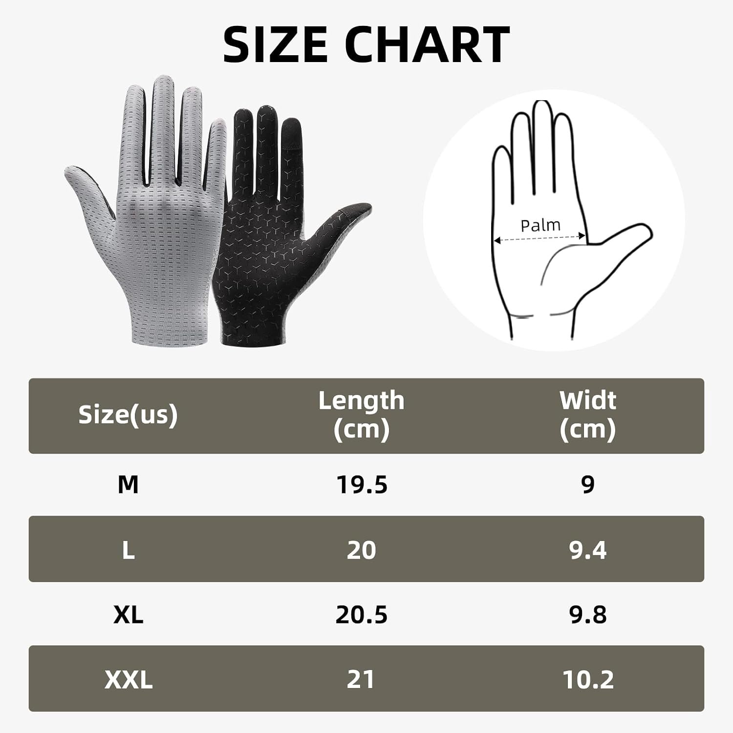 ROCKBROS Cycling Gloves for Men Women, Breathable Mountain Bike Gloves - Image 6