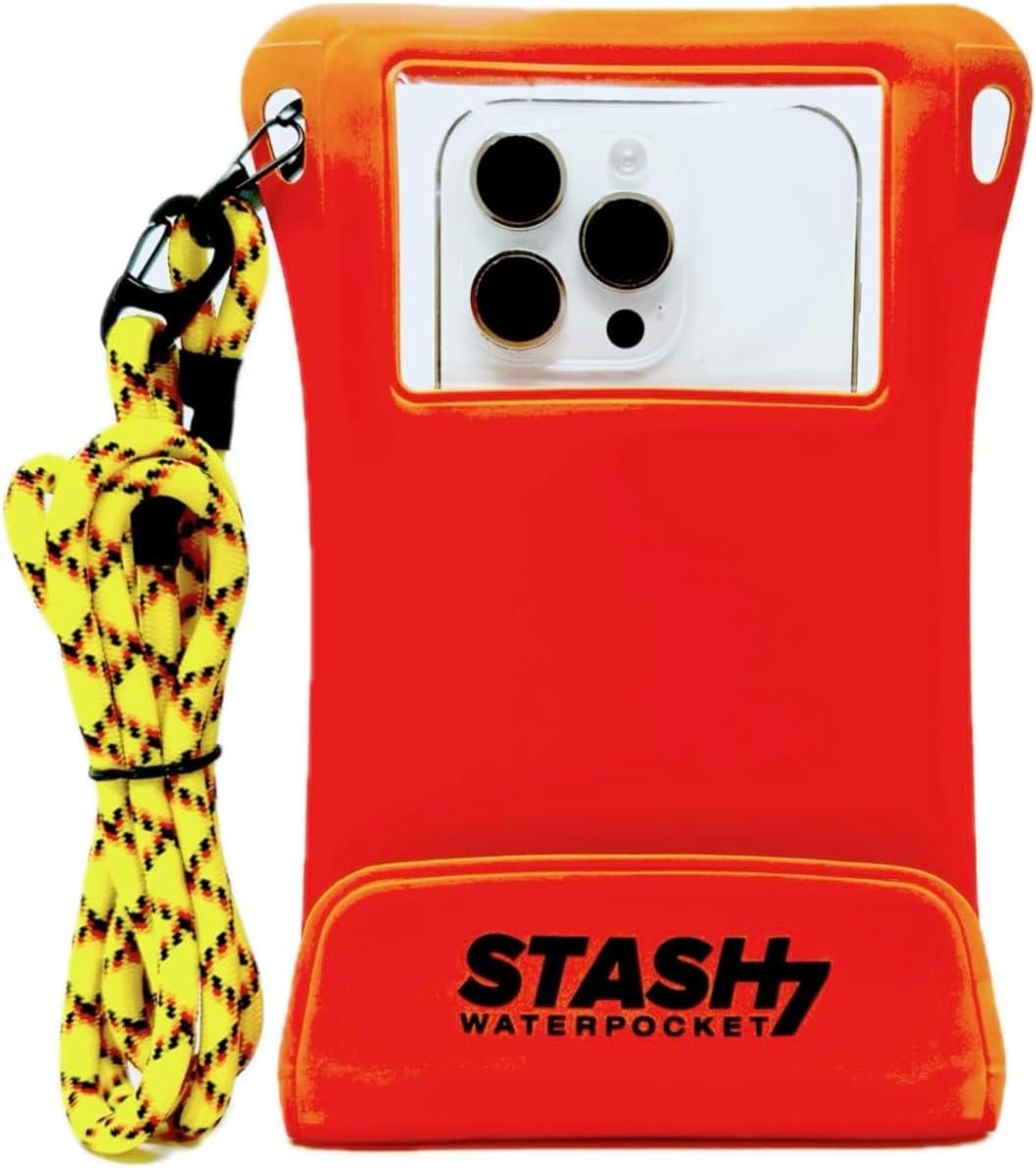 Stash7 Waterproof Phone Pouch w/Lon...