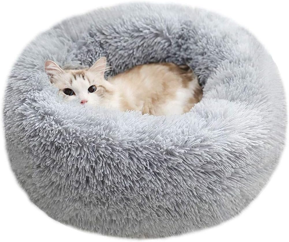 Cat Bed for Indoor Cats,Mini Plush ...