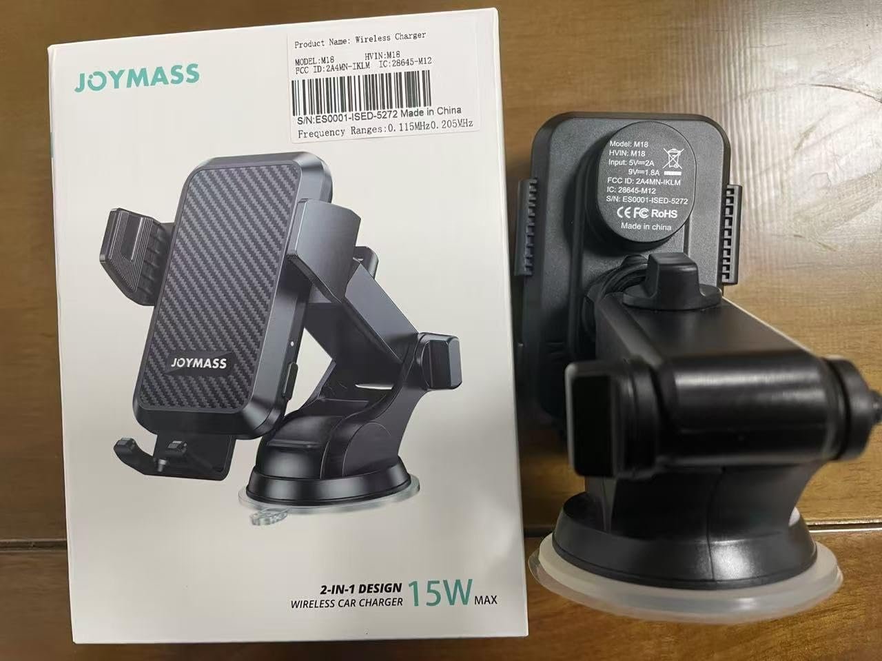 JOYMASS Wireless Car Charger, Phone Holders for Your Car, 15W Auto Clamping Phone Mount Car Accessories for iPhone 16 15 14 13 12 Mini Pro Max 11 XR XS, Samsung Galaxy S24 Ultra S23 S22+ Note 20, etc - Image 7