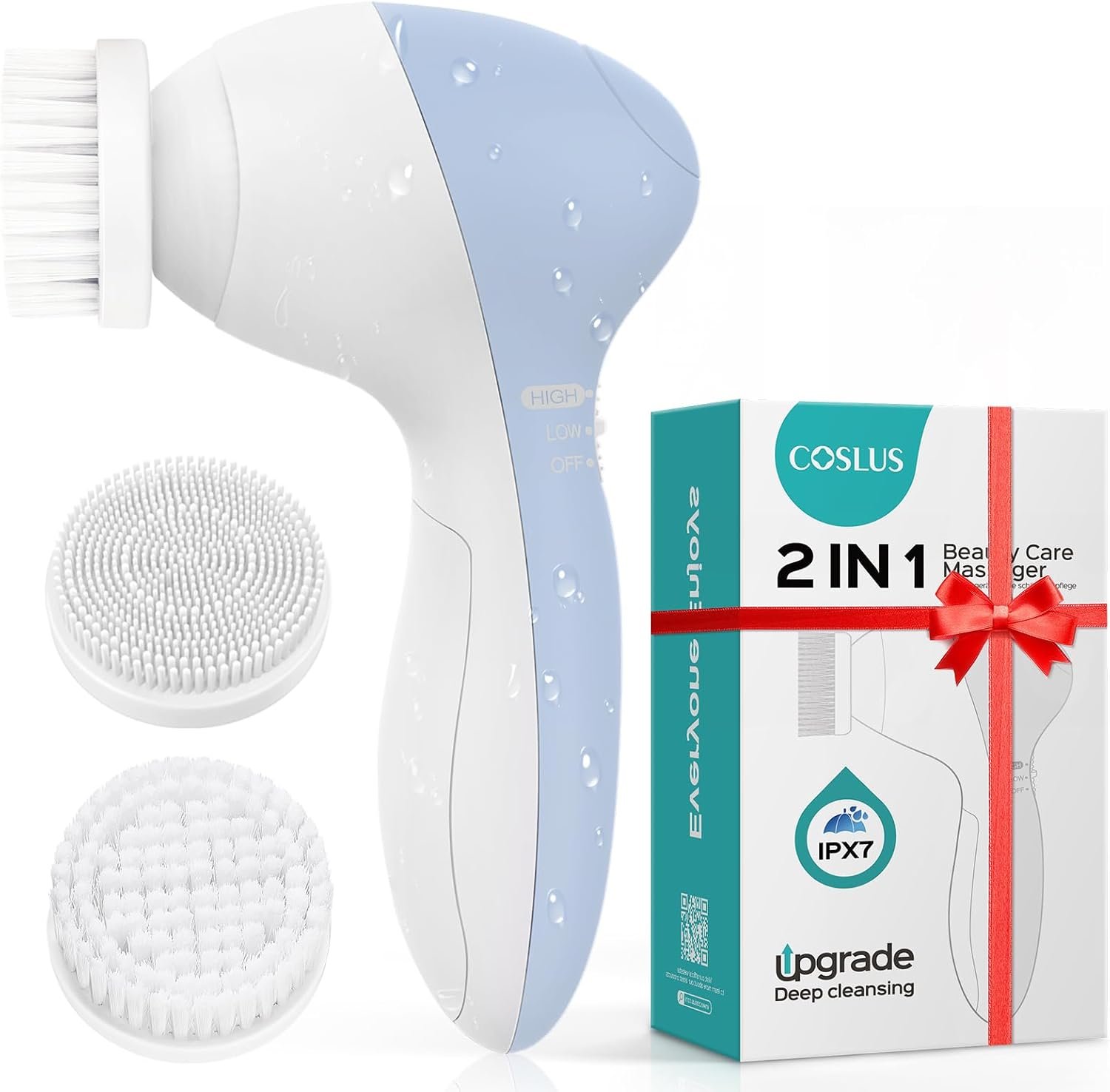 COSLUS Facial Cleansing Brush Face ...