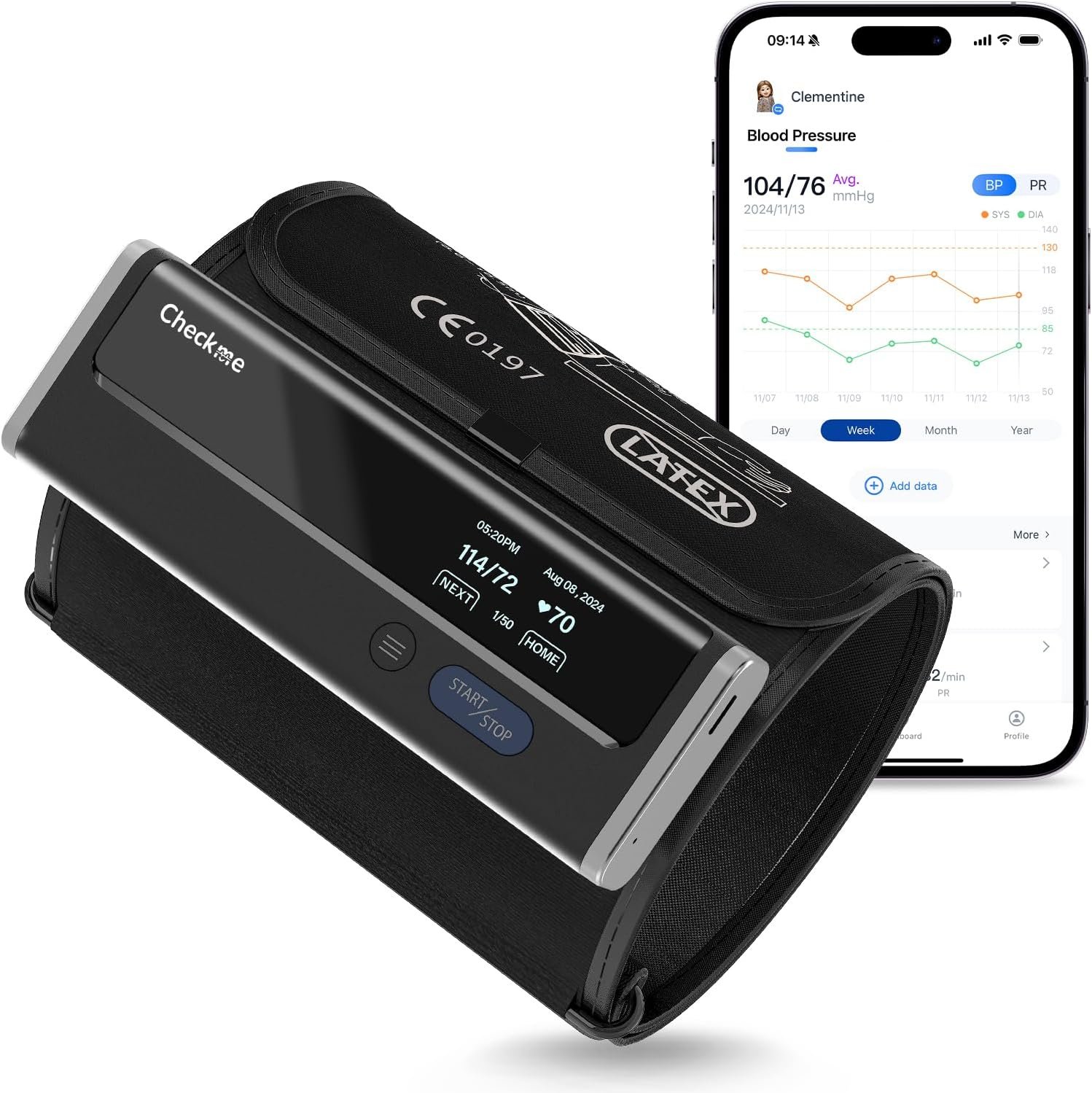 Checkme Blood Pressure Monitor for ...