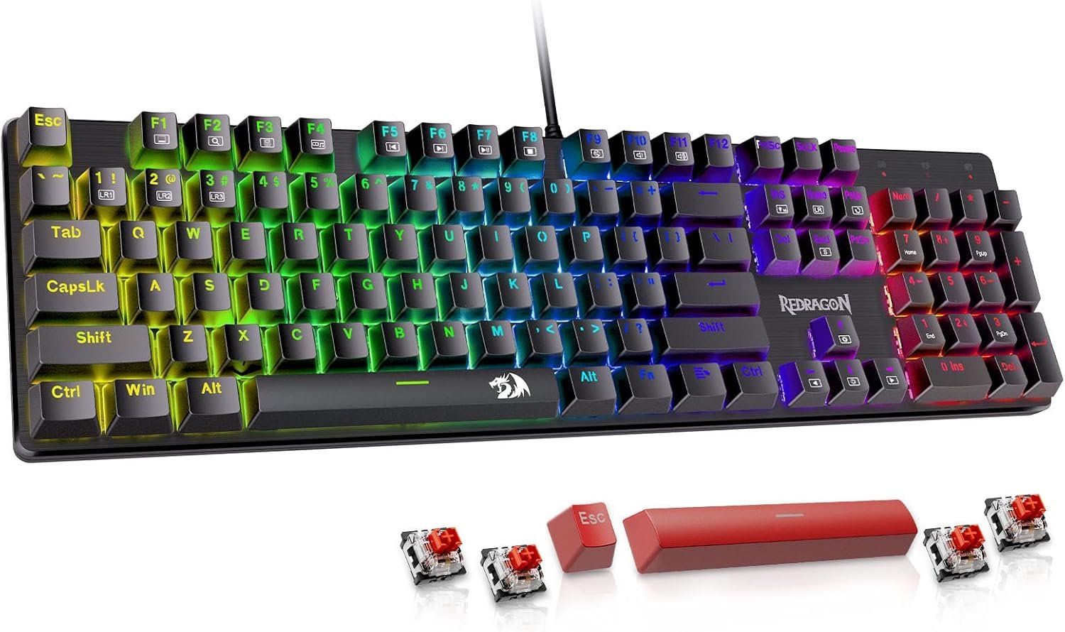 Redragon Mechanical Gaming Keyboard...
