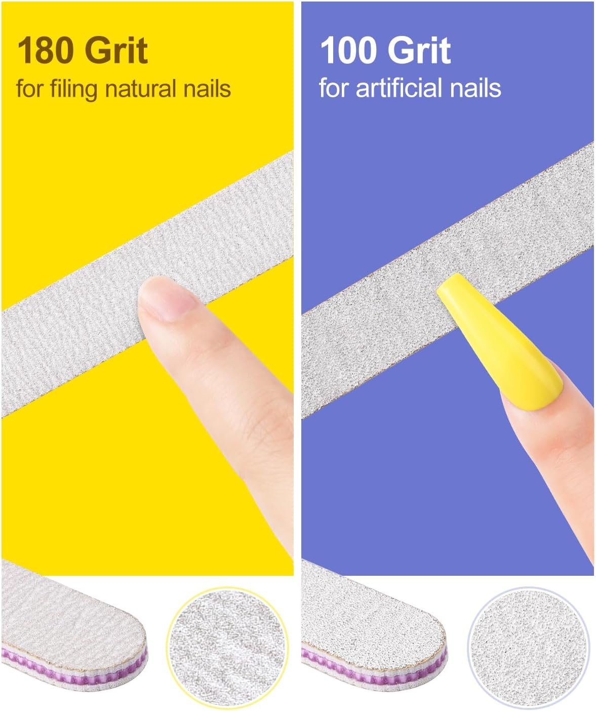 MORGLES Nail File and Buffer Blocks with Nail Care Kit - Image 5
