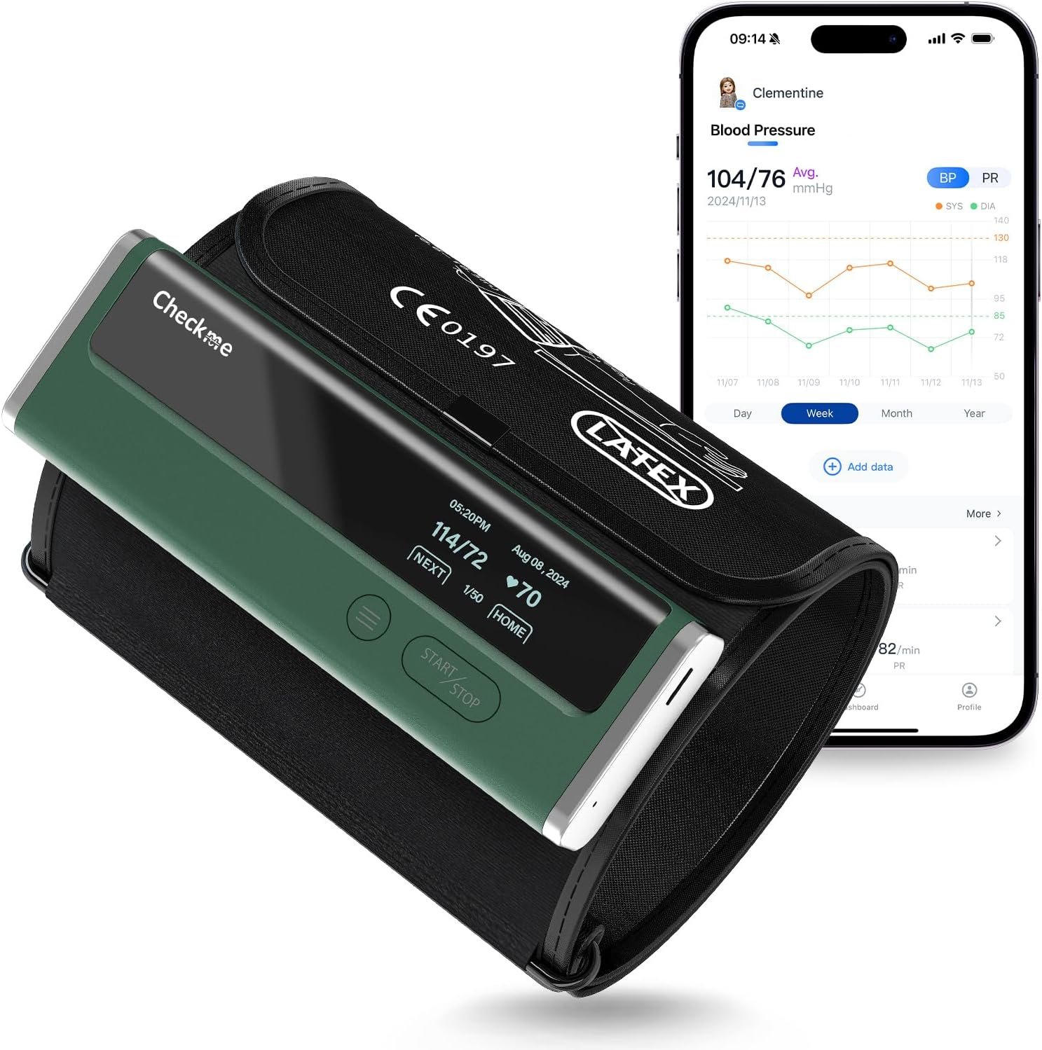 Checkme Blood Pressure Monitor for ...