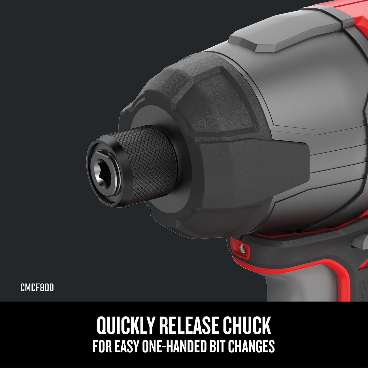 CRAFTSMAN V20 MAX Cordless Drill Driver and Impact Driver Set, Power Tool Set with 2 Batteries and Charger, LED Work Light, 2 Bits, Bag (CMCK200C2) - Image 7