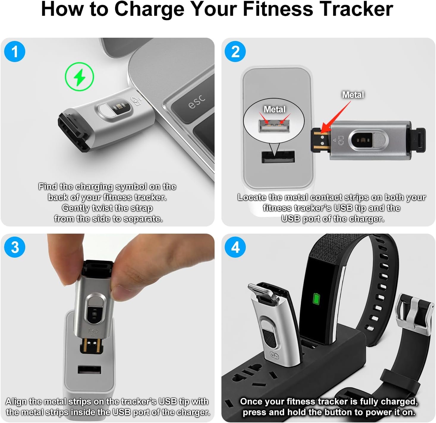 Fitness Tracker with Step/Distance/Calories Counter for Women Men - Image 7