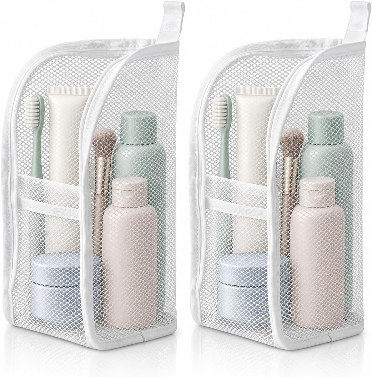 Standing Toiletry Bag, Portable Lig...