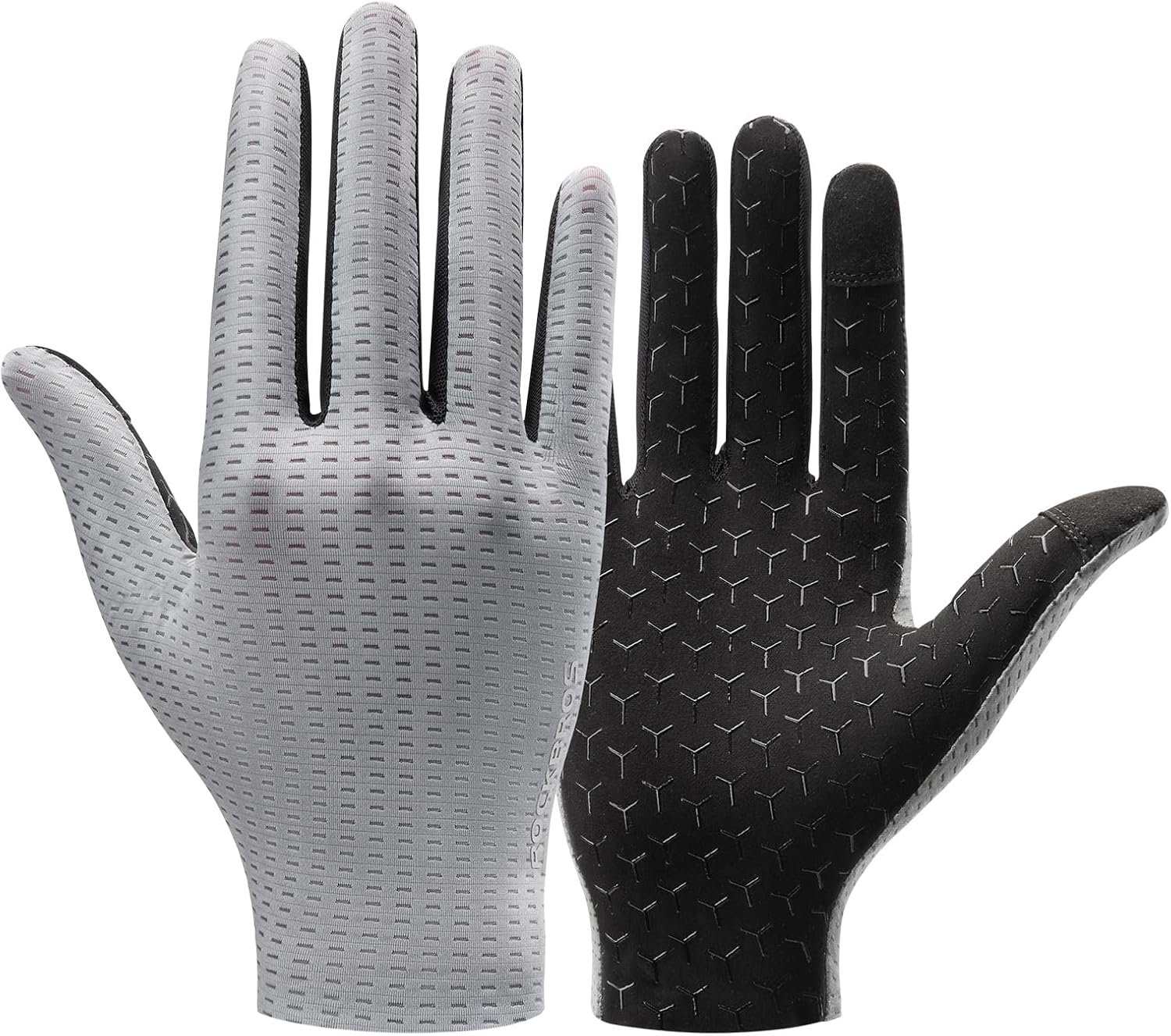 ROCKBROS Cycling Gloves for Men Women, Breathable Mountain Bike Gloves