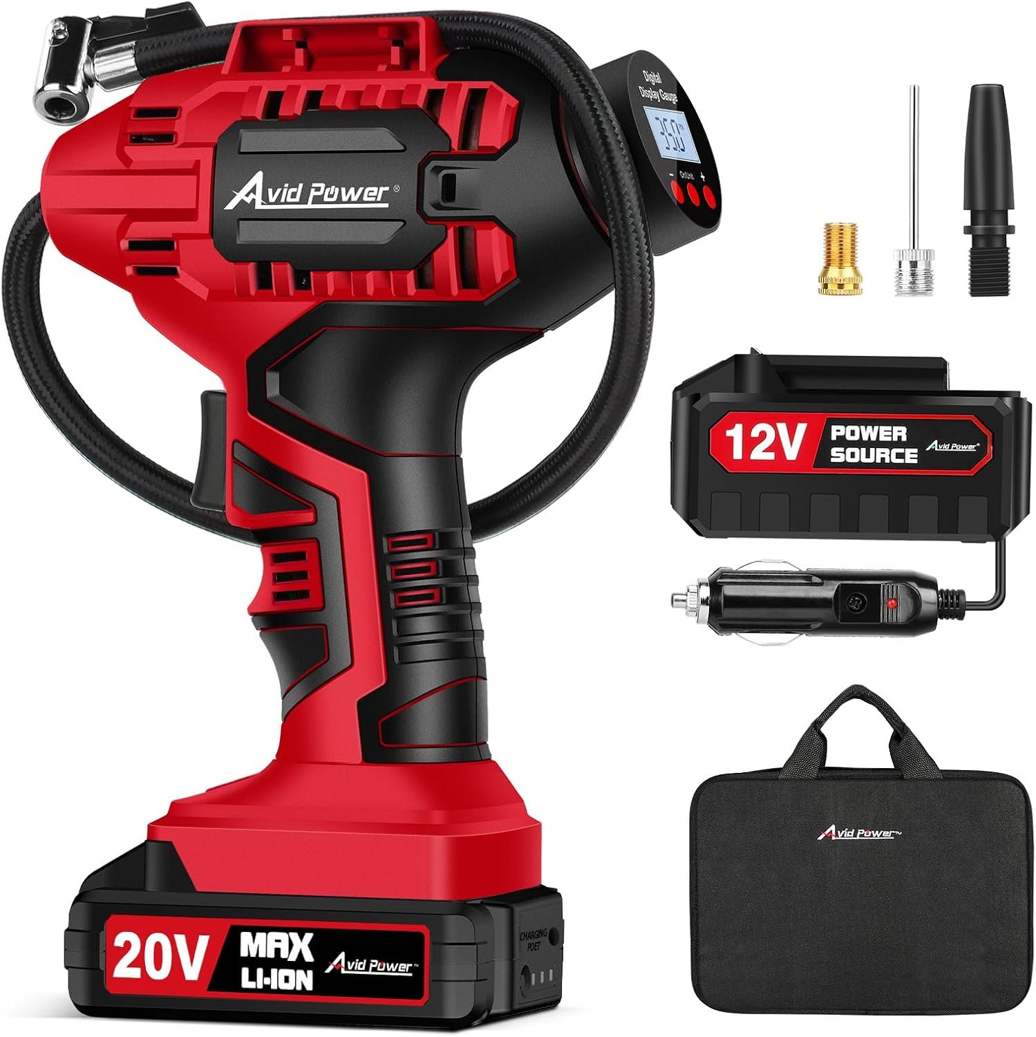 AVID POWER Cordless Tire Inflator P...
