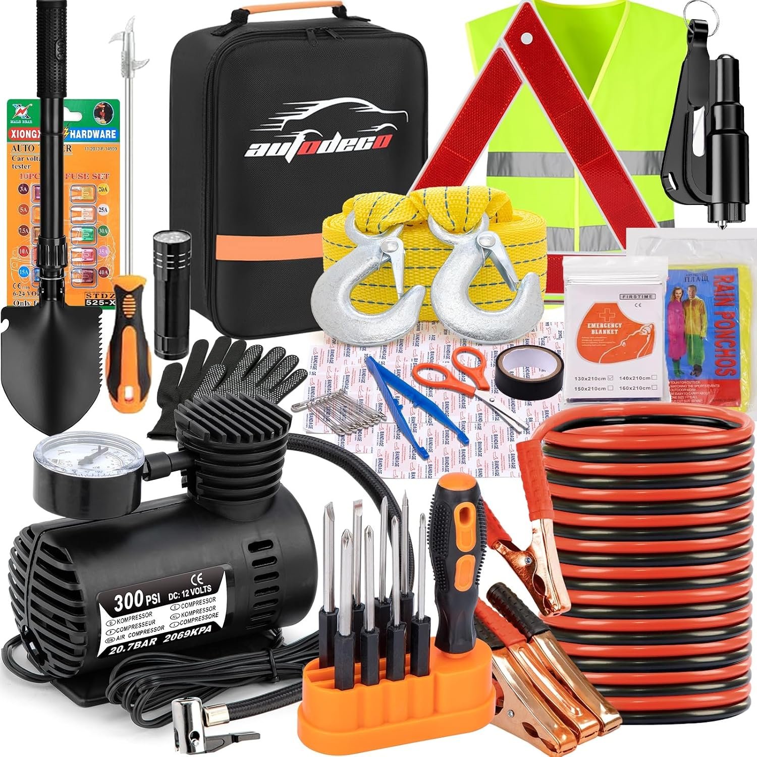 Car Emergency Roadside Assistance K...