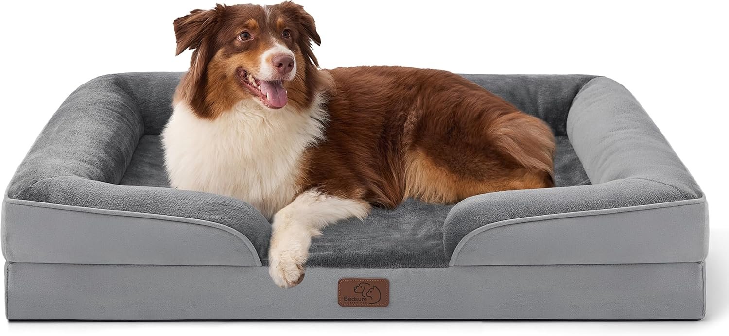 Bedsure Orthopedic Dog Beds Large S...