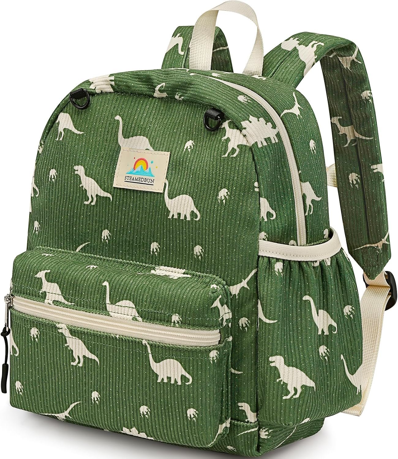 STEAMEDBUN Corduroy Toddler Backpac...