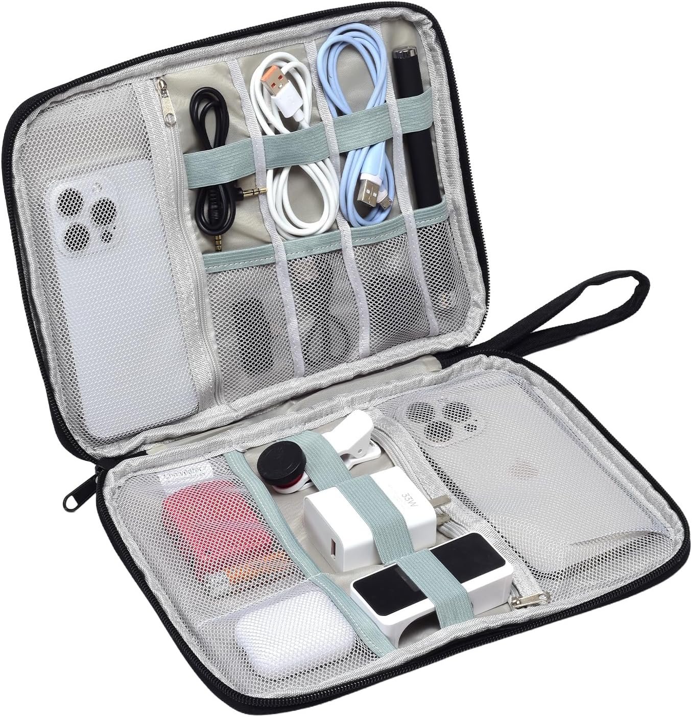 Electronics Travel Organizer Case f...