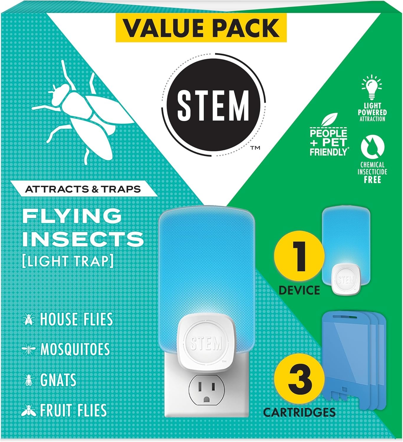 STEM Flying Insect Indoor Trap, UV ...