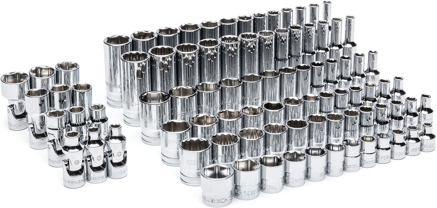 GEARWRENCH 89 Piece 1/4” Drive Master Metric Socket Set | GWMSSKT14MM - Image 2