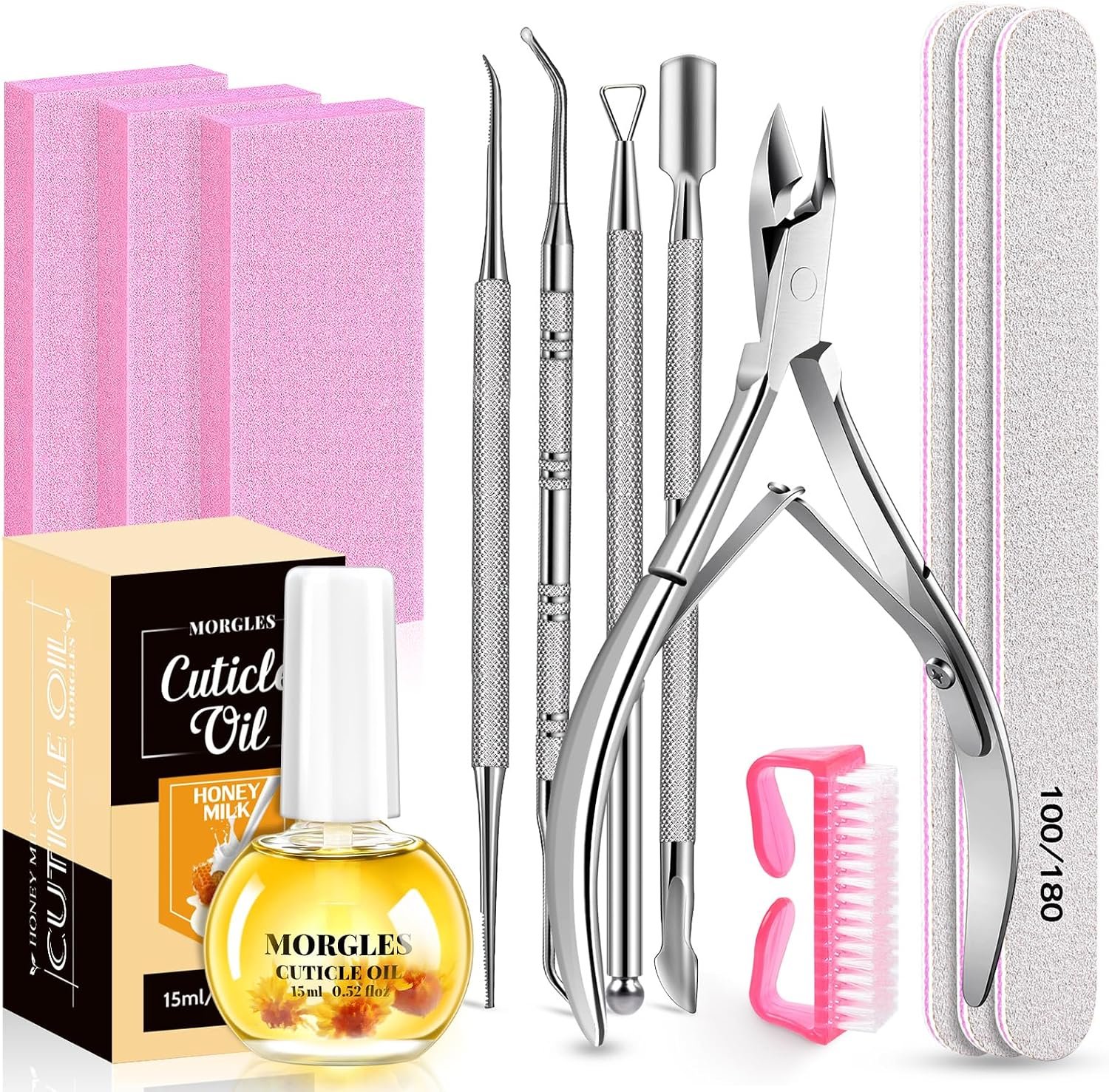 MORGLES Nail File and Buffer Blocks...