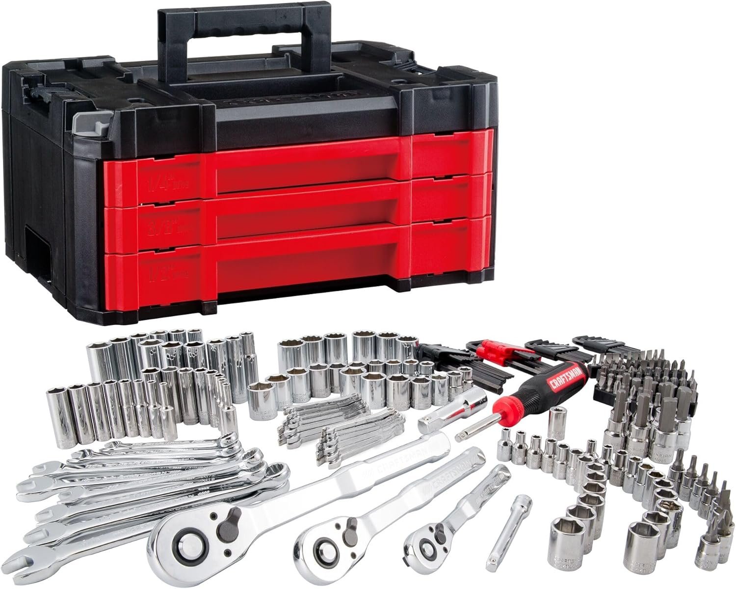 CRAFTSMAN 230 Pcs Mechanics Tool Se...