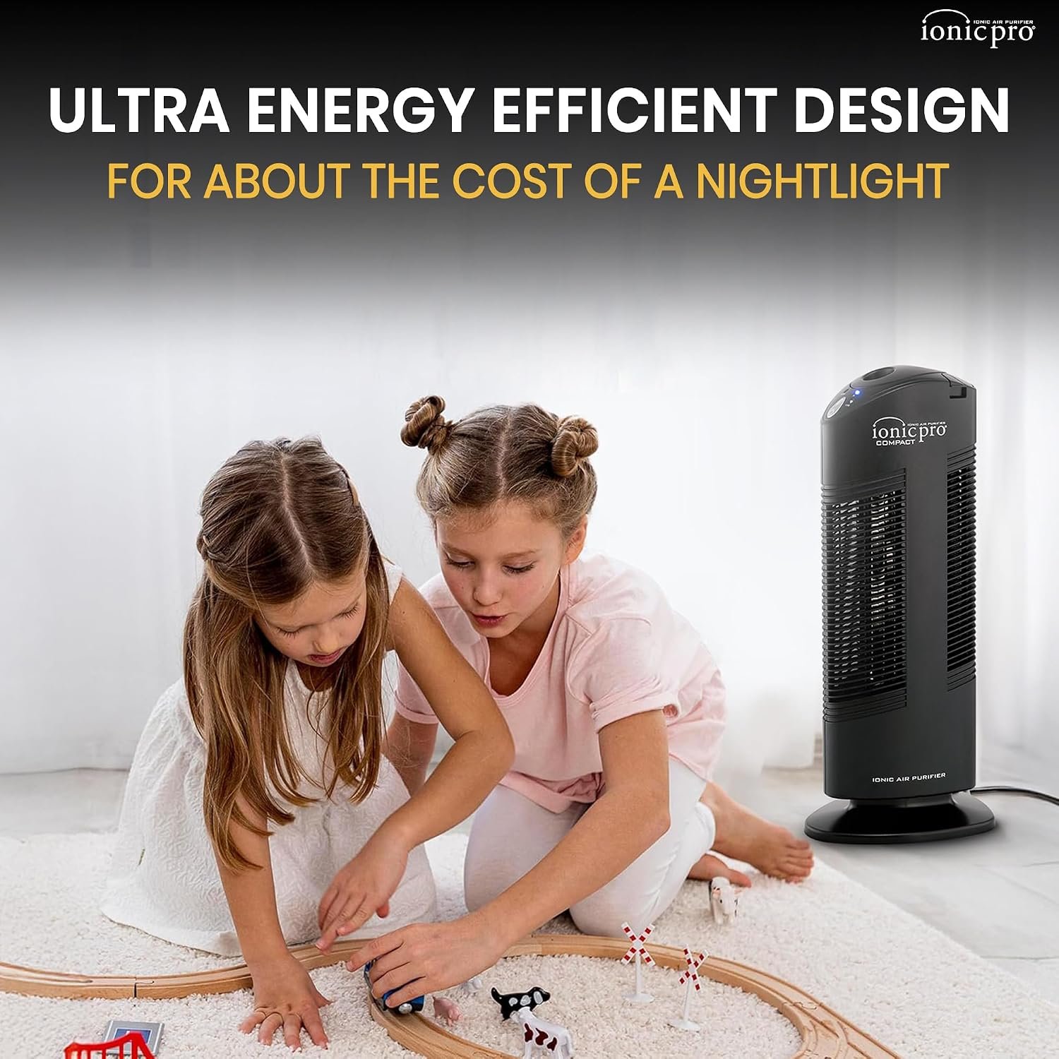 Ionic Pro Compact Filterless Air Purifier for Home, Cleans Up to 300 sq.ft - Image 8
