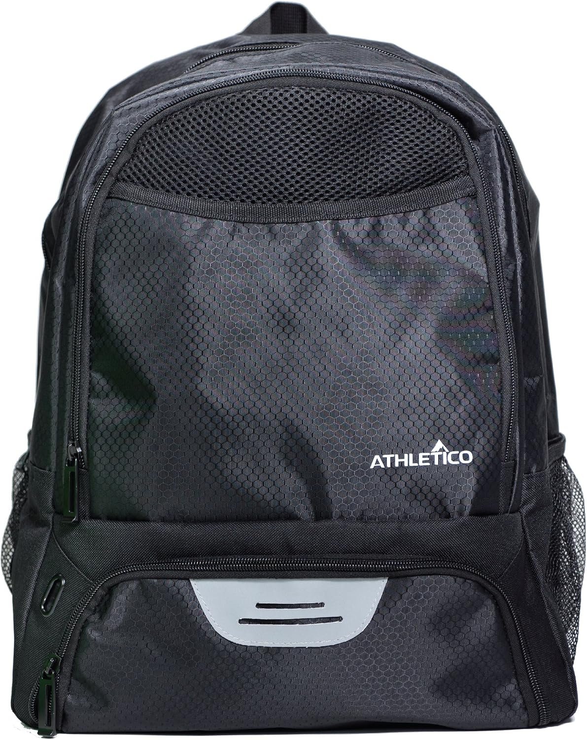 Athletico Youth Soccer Bag - Soccer Backpack & Bags for Basketball, Volleyball & Football | Includes Separate Cleat and Ball Compartment - Image 8
