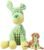 2026 New Dog Toys, Indestructible Plush Dog Toy for Aggressive Chewers, Interactive Squeaky Soft Puppy Chew Toy, Durable Teething Toys for Small Medium Large Dogs (Green)