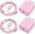 iPhone 14 13 12 11 Super Fast Charger [2Pack] cargador 20W Rapid USB C Wall Charger Block with 6FT Fast Charging Cable Compatible with iPhone 14/13/12/11/Pro/Pro Max/Mini/Xs Max/XR/X, iPad – Pink