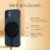 SPOTMINDERS Magnetic Wireless Charger with Stand, 15W Qi Fast Charging Pad for iPhone, AirPods, Samsung, Android & Spotminders Tracking Card, Built-in 1m USB-C Cable, Non-Slip, Cooling, No AC Adapter