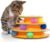 Catstages Tower of Tracks Interactive Cat Toy, 6 Spinning Balls, 10″ x 5.3″