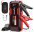 S ZEVZO ET03 Car Jump Starter 4000A Jump Starter Battery Pack for Up to 8.0L Gas and 7.0L Diesel Engines, 74Wh Portable 12V Jump Box with USB Ports, LCD Display, Storage Case, and LED Light