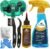 Bike Chain Cleaner Kit, 7-Piece with Degreaser, Lube & Chain Scrubber