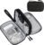 FYY Electronic Organizer, Travel Tech Pouch Bag, Cable Organizer Black