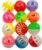 Fashion’s Talk 12PCS Value Pack Plastic Ball Cat Toys Lattice Balls with Bell Jingle Kitten Toy,Gift Box 1.5″ 6 Styles